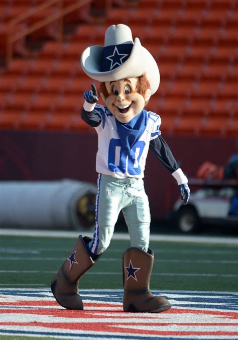 Gear up for game day with Dallas Cowboys mascot clothing